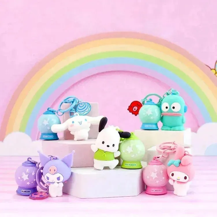 Sanrio Light Up Globe Keychain