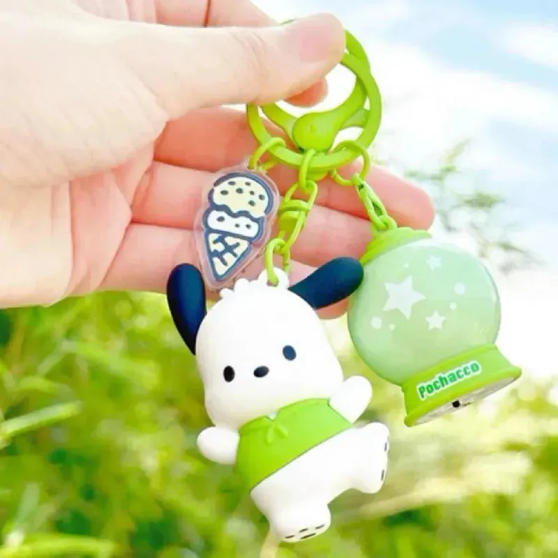 Sanrio Light Up Globe Keychain