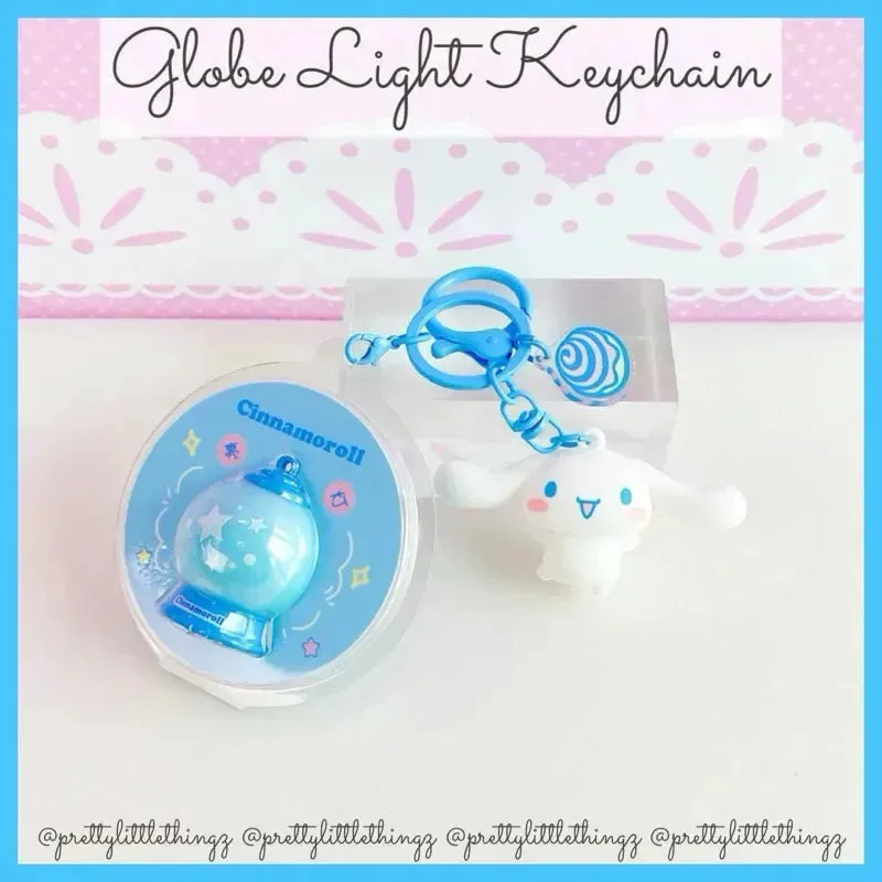Sanrio Light Up Globe Keychain