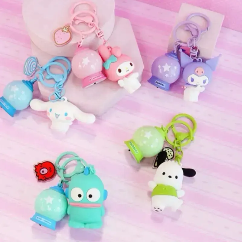 Sanrio Light Up Globe Keychain