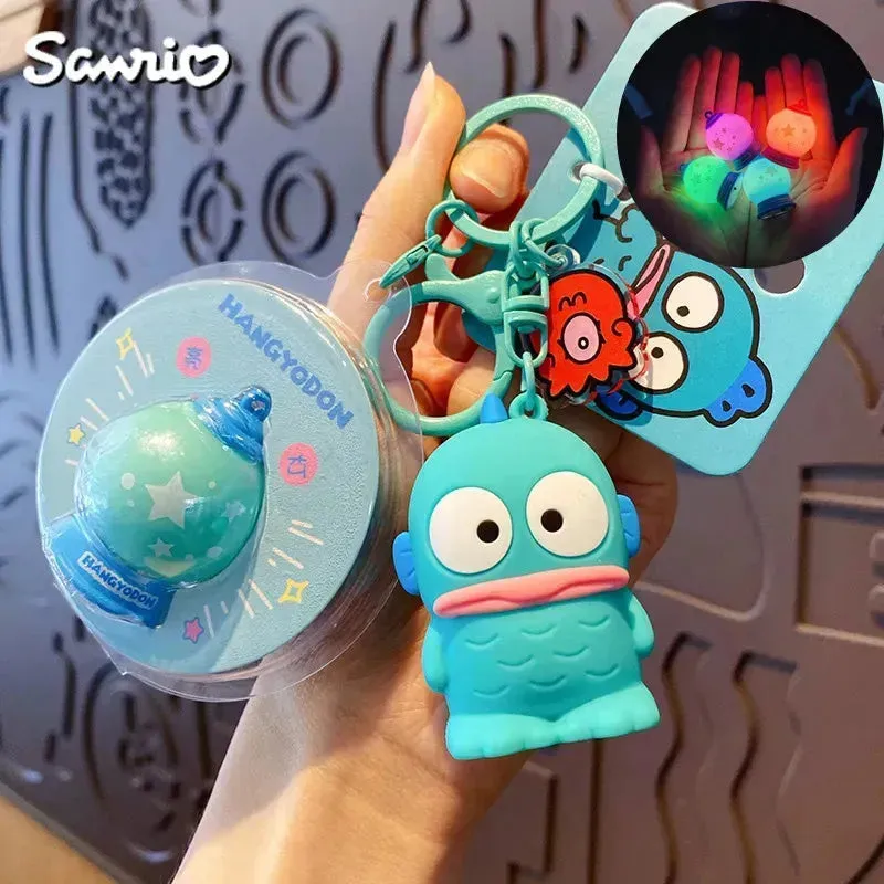 Sanrio Light Up Globe Keychain