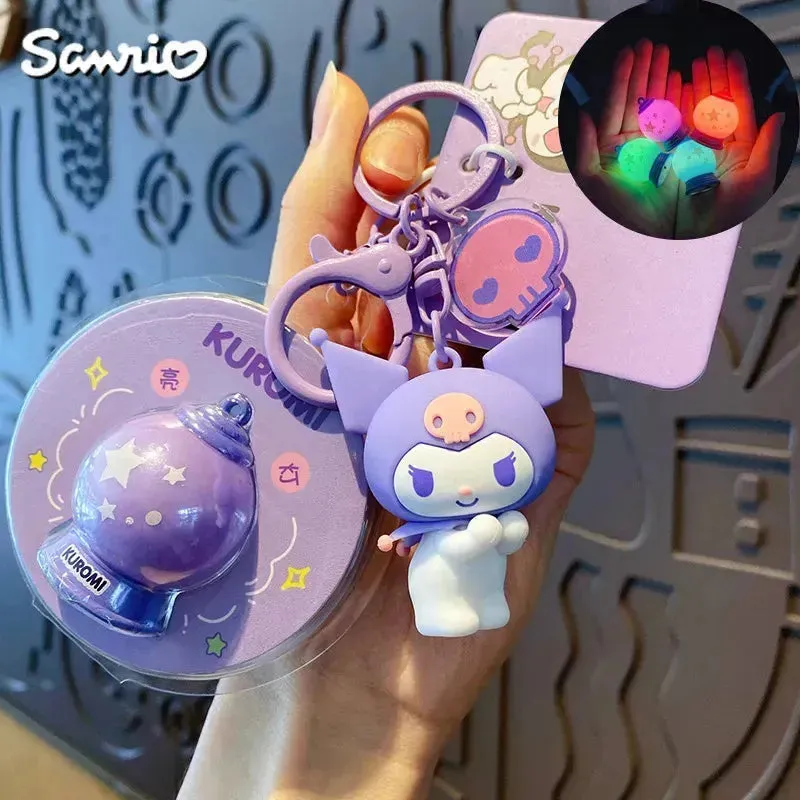 Sanrio Light Up Globe Keychain
