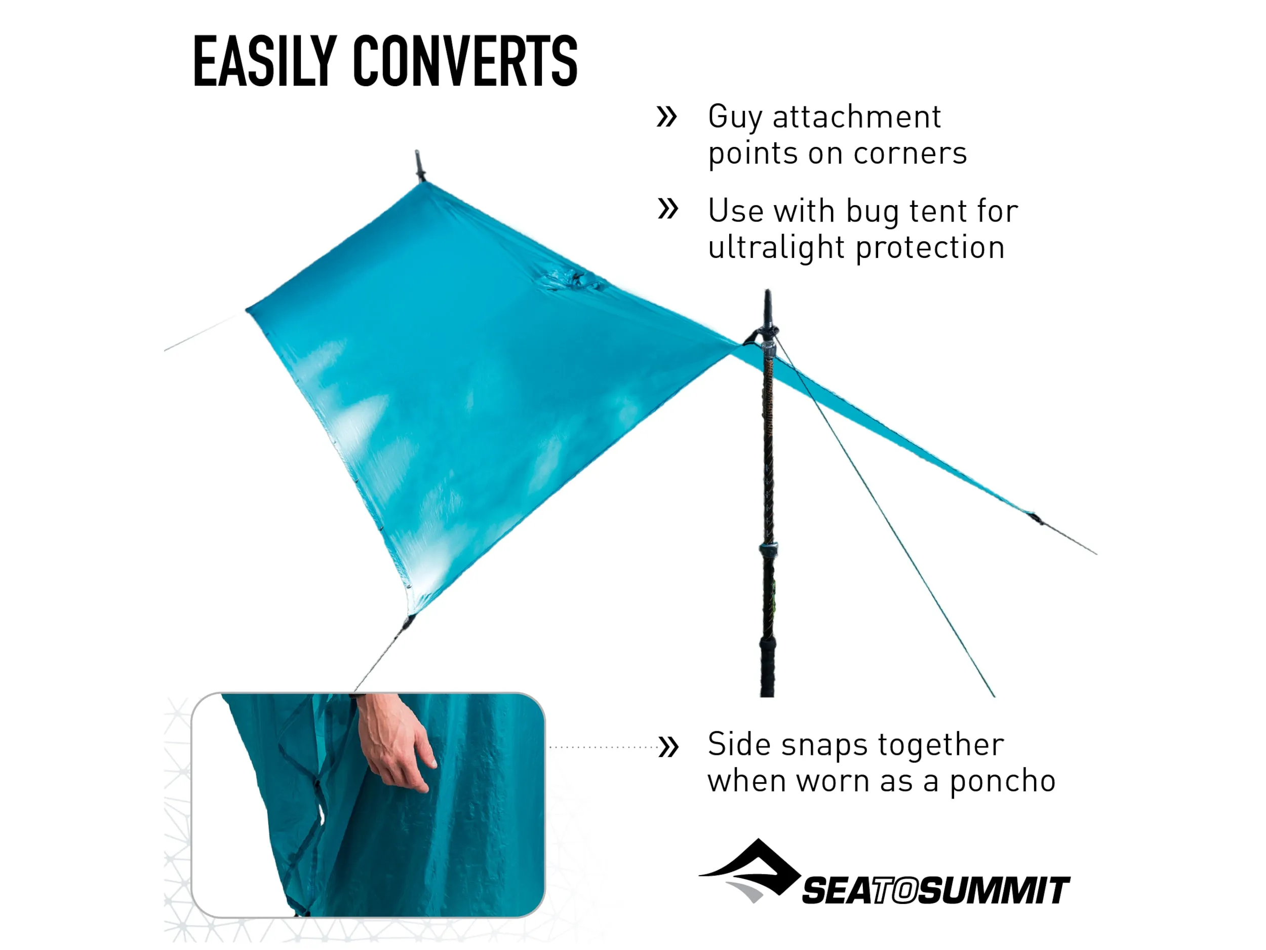 Sea to Summit Ultra-Sil Nano Tarp-Poncho