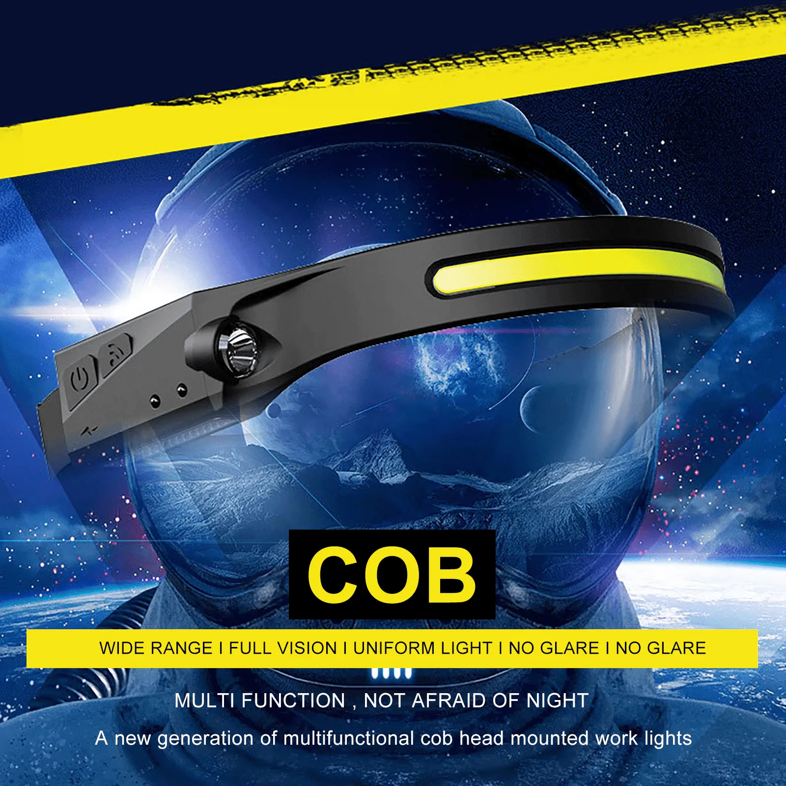 Sensor LED Headlamp