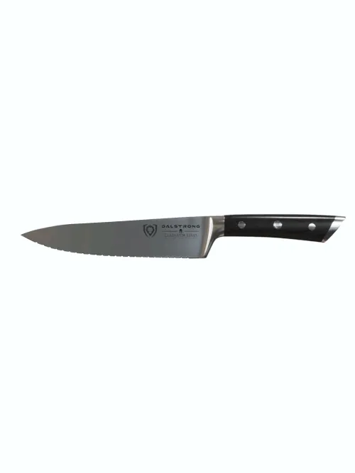 Serrated Chef Knife 7.5" | Gladiator Series | NSF Certified | Dalstrong ©