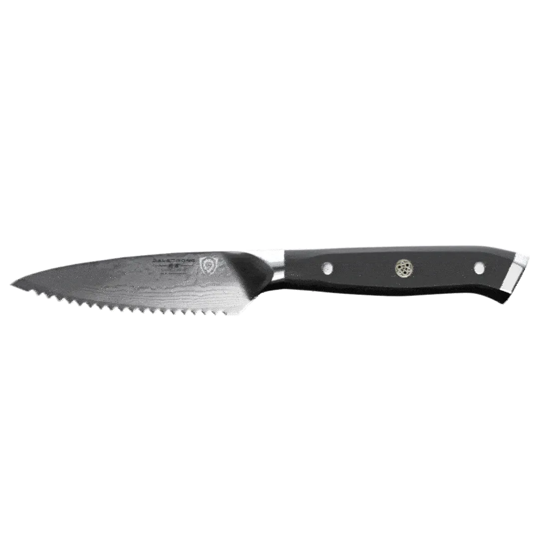 Serrated Paring Knife 3.5" | Shogun Series | ELITE | Dalstrong ©