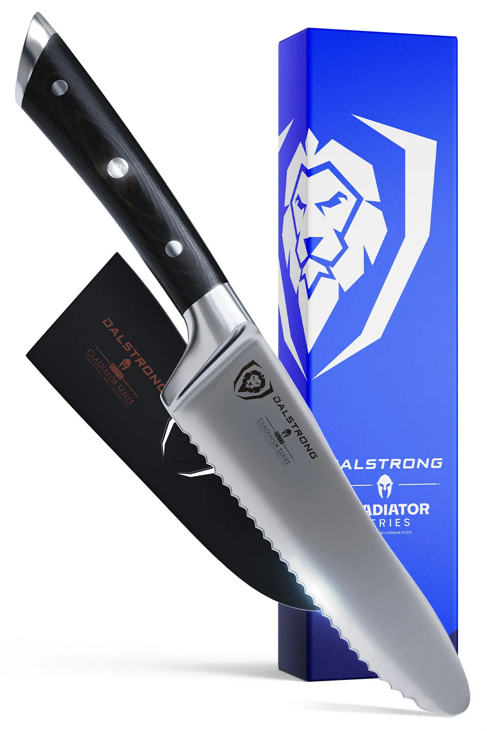 Serrated Sandwich, Deli & Utility Knife 6" | Gladiator Series | NSF Certified | Dalstrong ©
