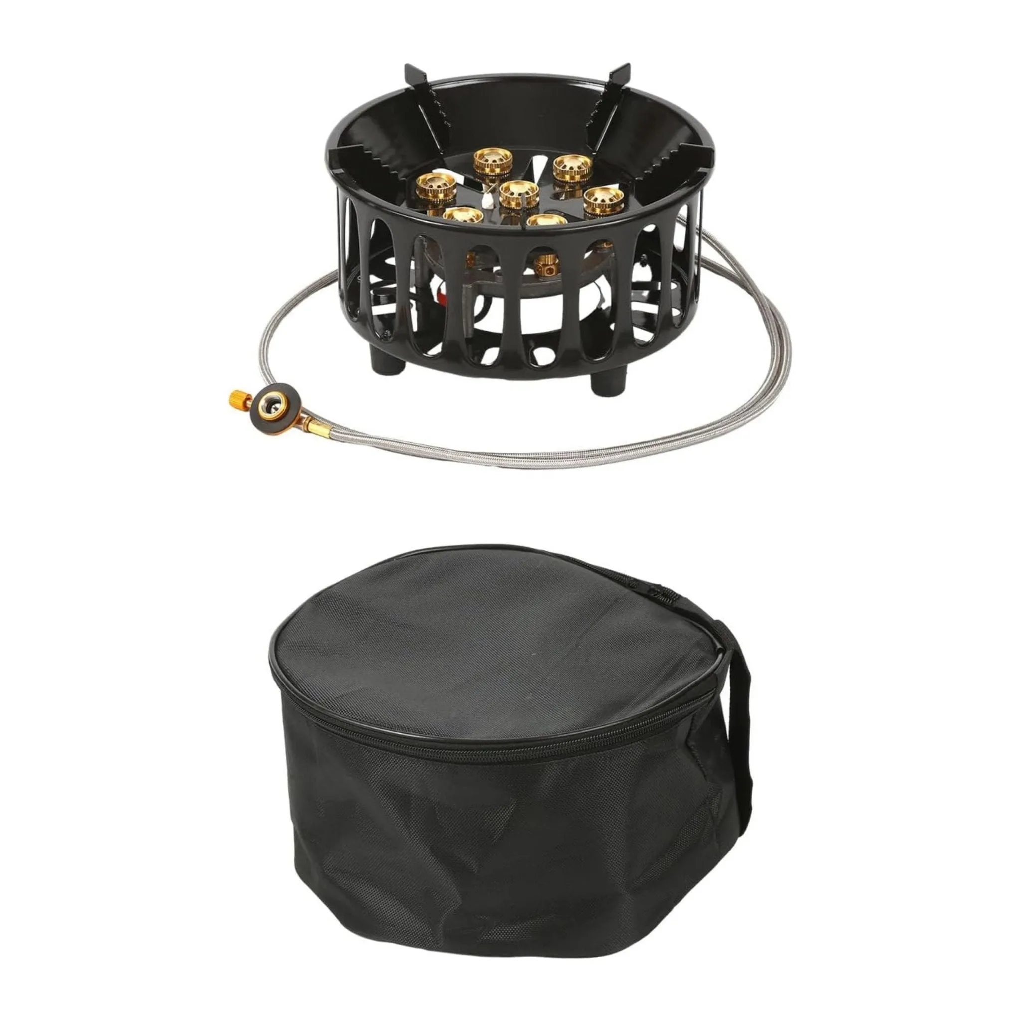 Seven -Star Gas Stove M702 - Black