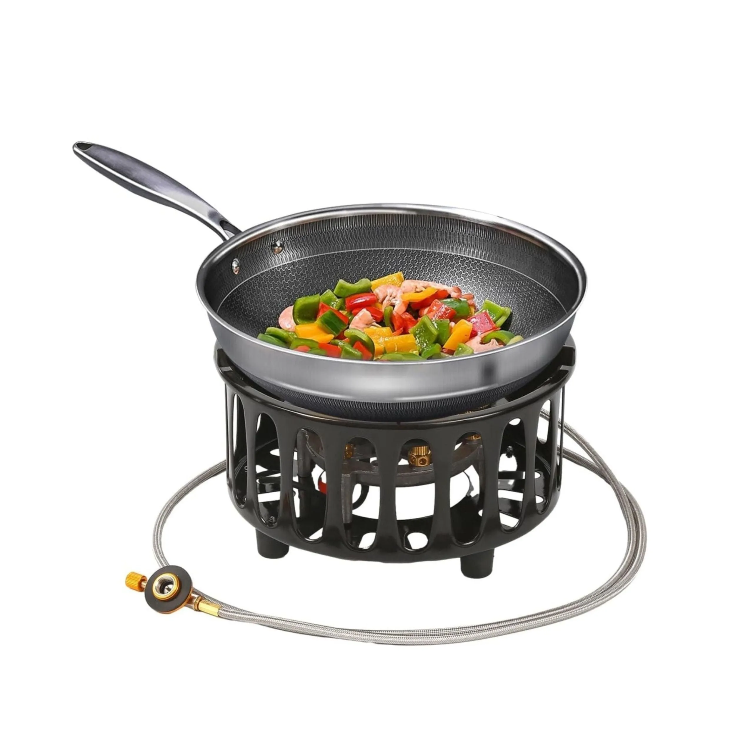 Seven -Star Gas Stove M702 - Black