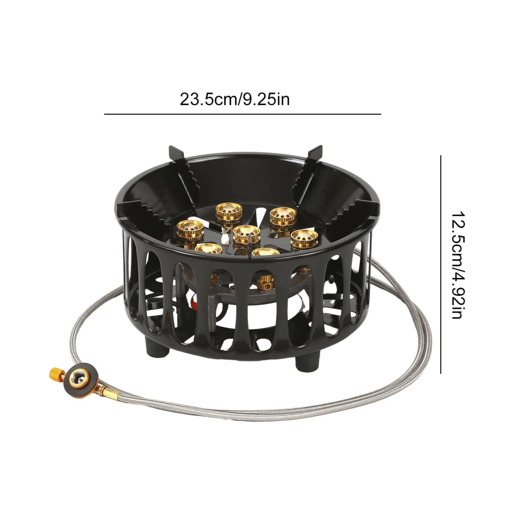 Seven -Star Gas Stove M702 - Black