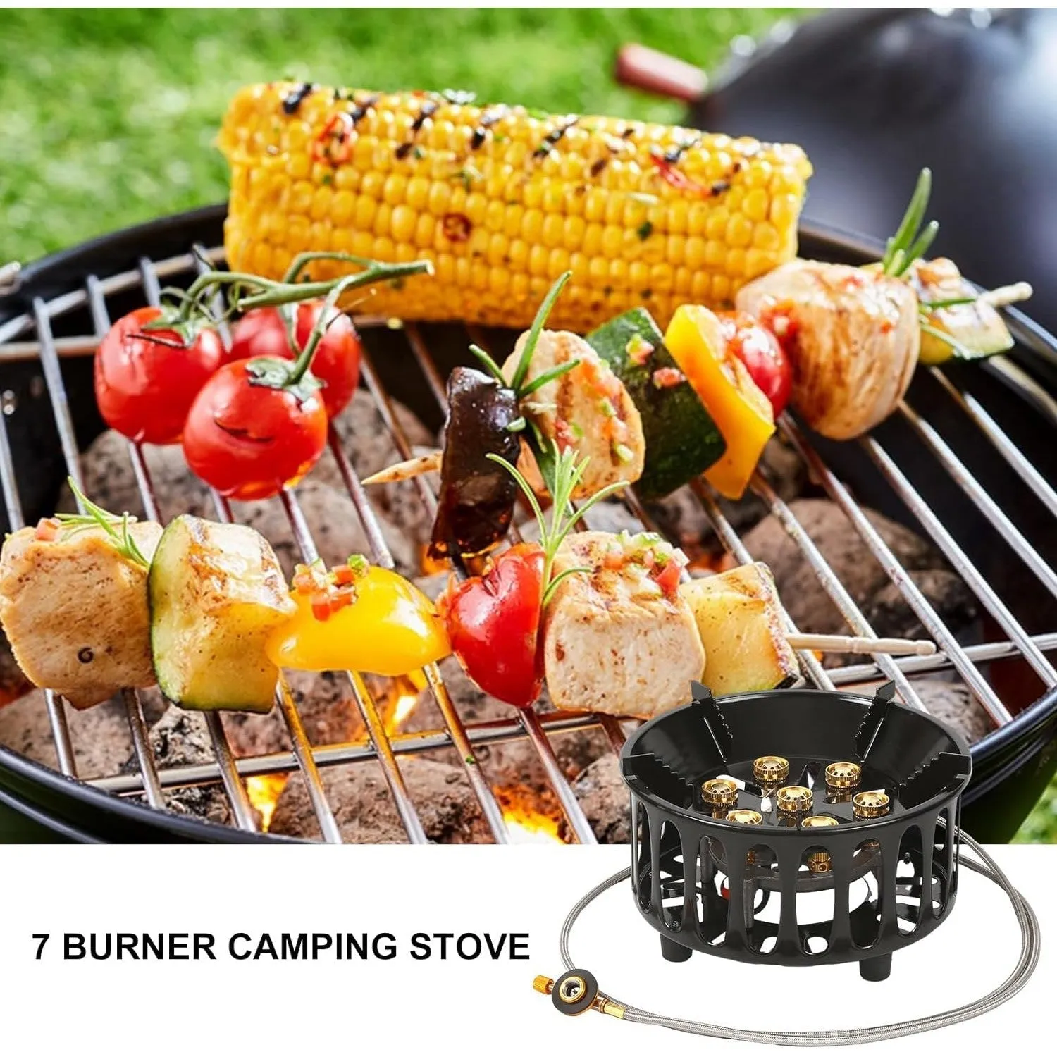 Seven -Star Gas Stove M702 - Black