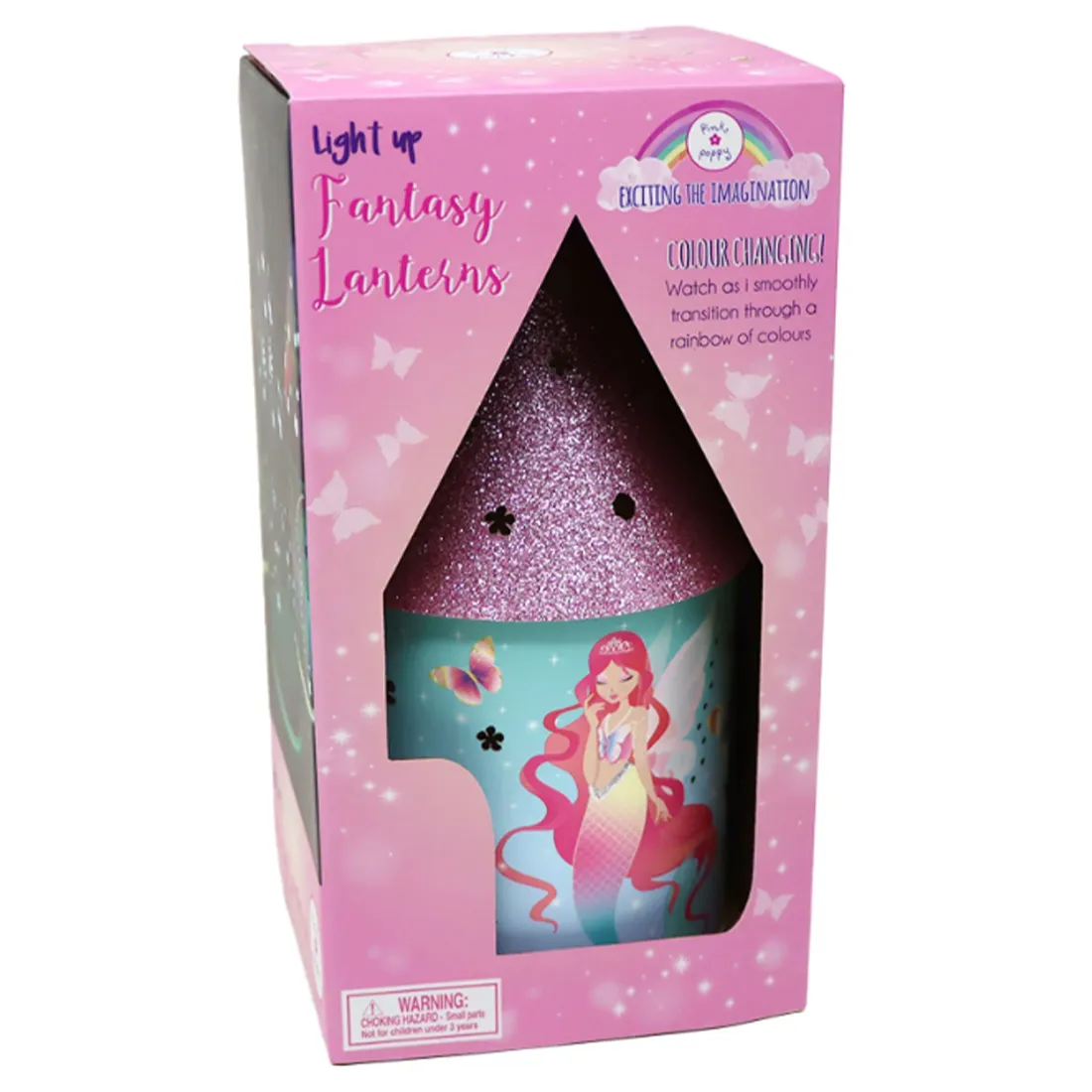 Shimmering Mermaid Colour Changing LED Lantern
