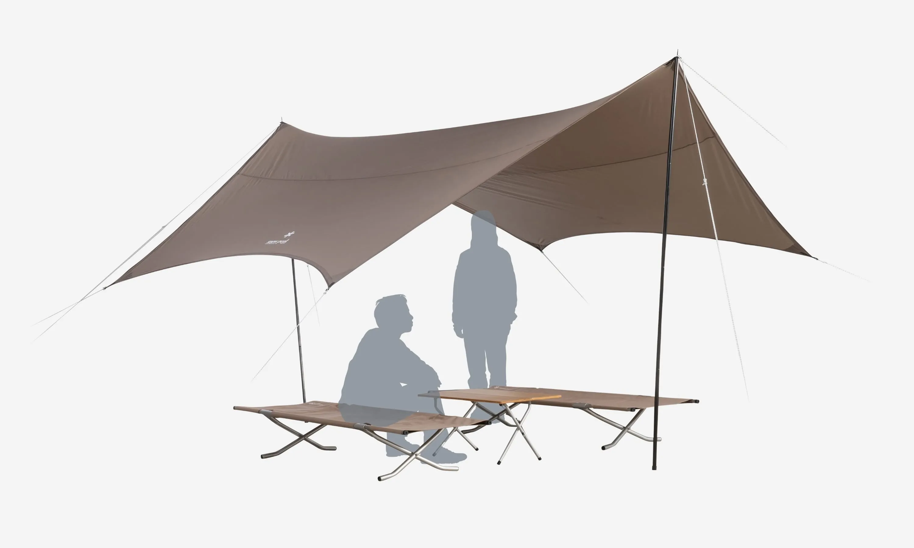 Snow Peak Land Nest Medium 3-4 person Tent with Tent Set