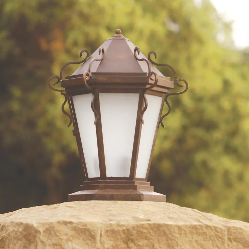 SPJ Lighting SPJ46-10A Column Mount Lantern 120V