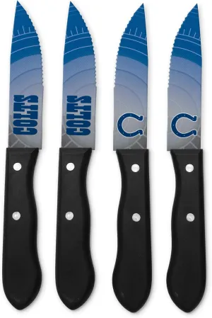 Sports Vault NFL Indianapolis Colts Steak Knive Set - SKNFL14