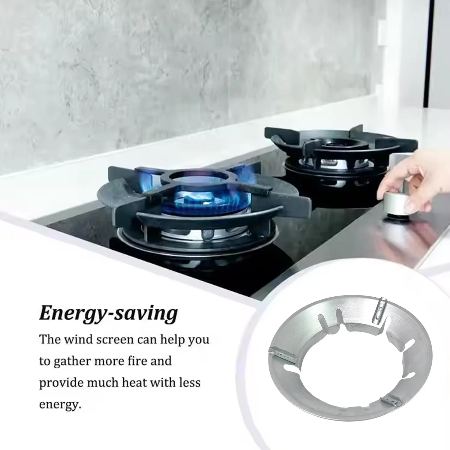 Stand (221 Stove Gas 1 Pc) Gm Burner / Fall discount Modern design / Cover
