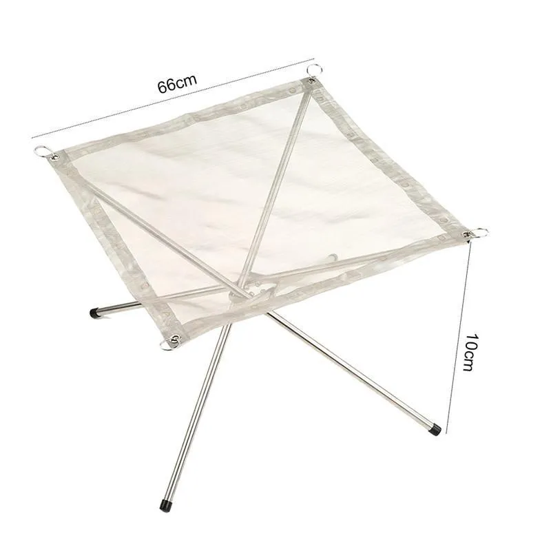 Steel Stand Portable Stainless Tailored options Campfire Limited-stock Folding
