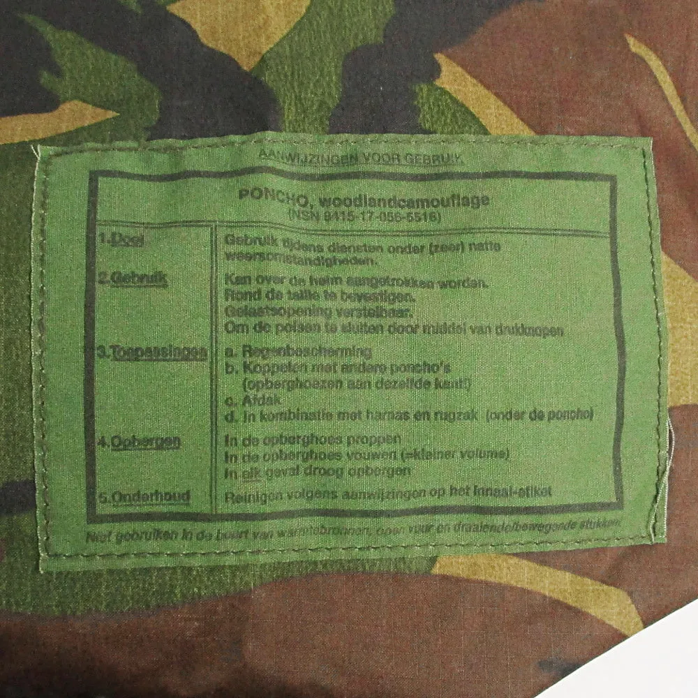 Summer special Poncho Dutch Army Stable DPM