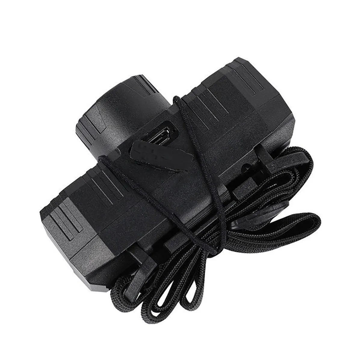 Super Bright Outdoor Head Headlight LED USB Rechargeable Headlamp Camping Fish