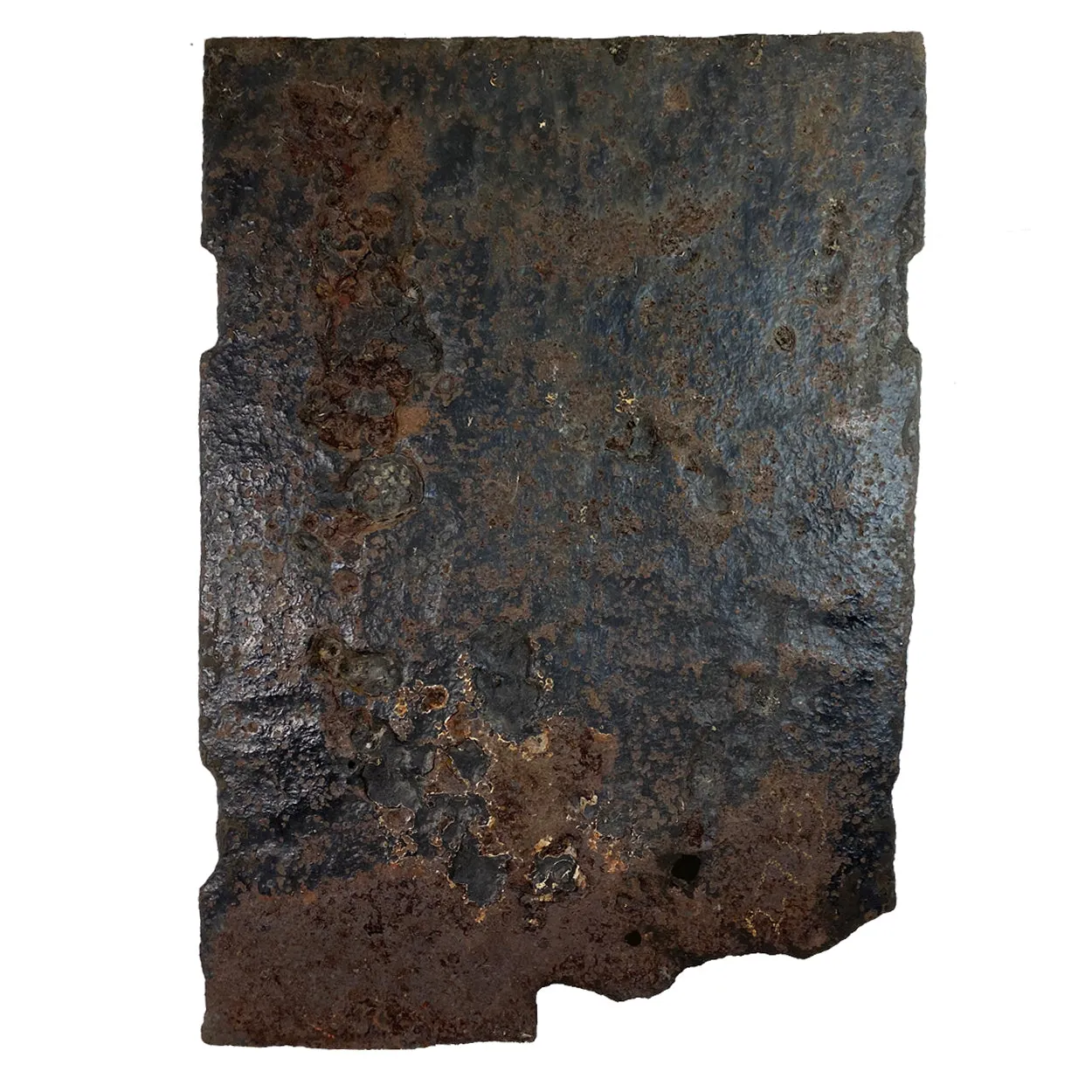 Swedish Baroque Cast Iron Fireplace Stove Plate Panel
