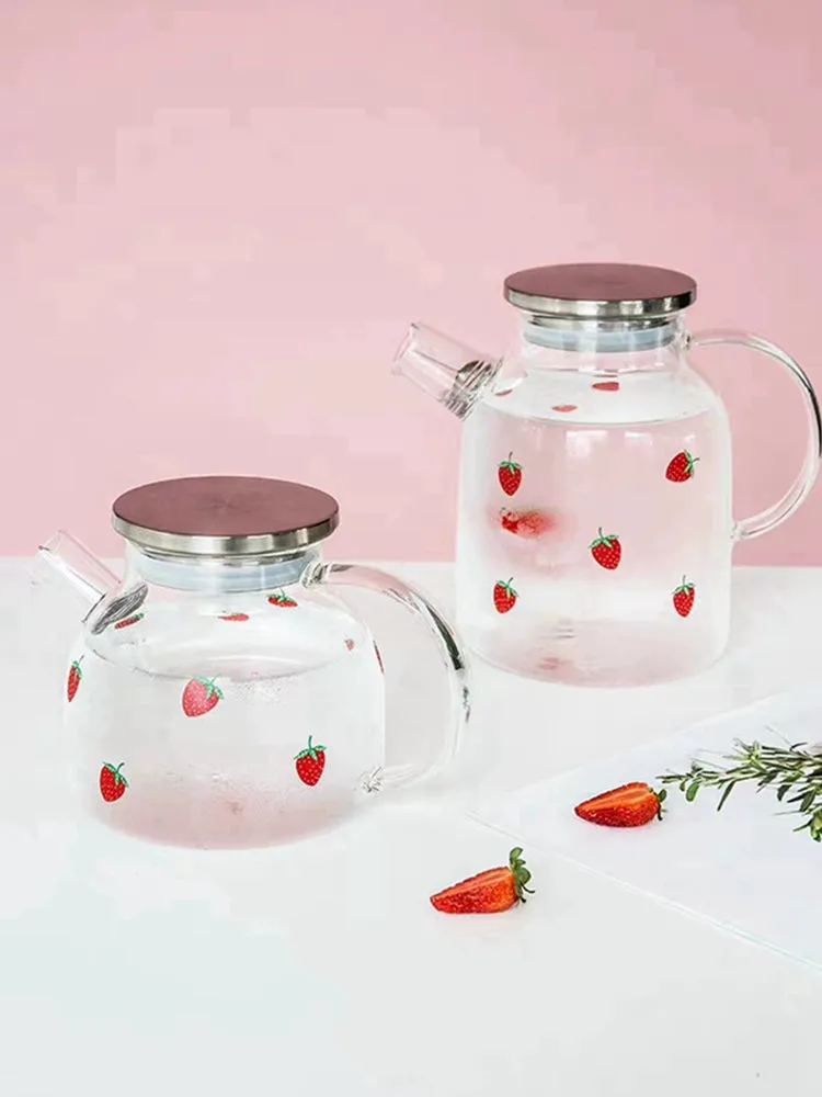 Sweet Strawberry Jug Cup Set