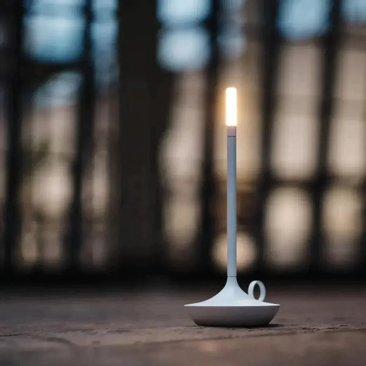 Taavita - Dimmable Rechargeable LED Table Lamp | Modern Lantern for Warm Lighting with Atmospheric Light