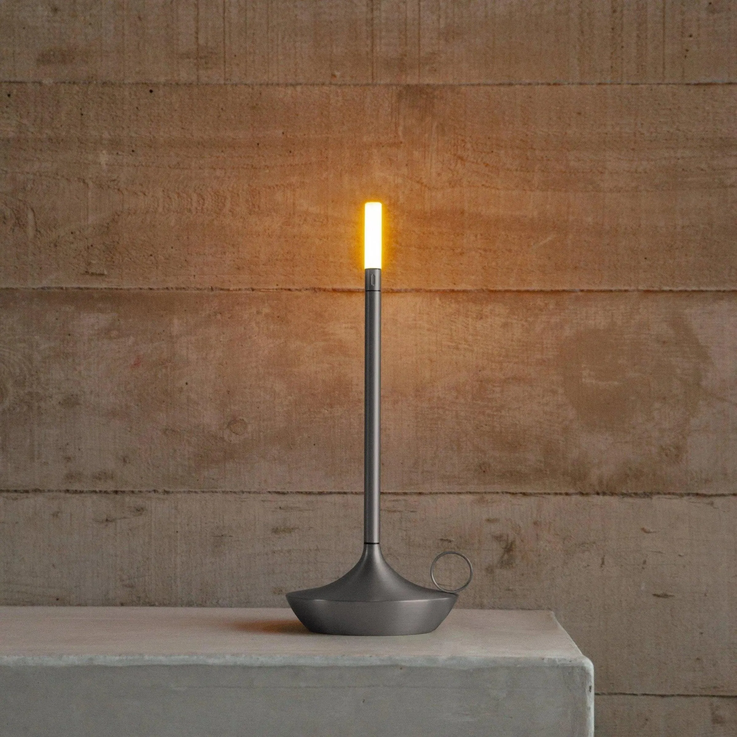 Taavita - Dimmable Rechargeable LED Table Lamp | Modern Lantern for Warm Lighting with Atmospheric Light