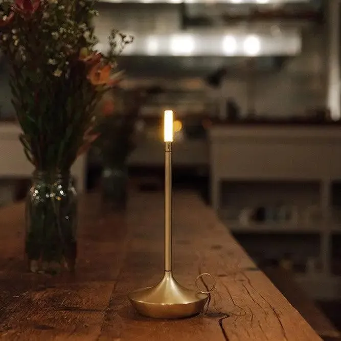 Taavita - Dimmable Rechargeable LED Table Lamp | Modern Lantern for Warm Lighting with Atmospheric Light