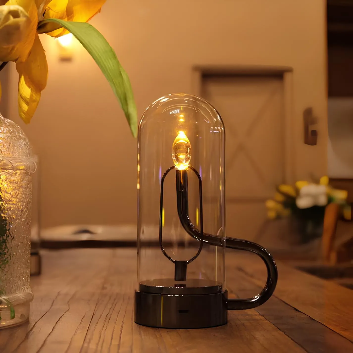 Taavita Pendulum Lantern - Magnetic Swing Feature, Rechargeable Battery