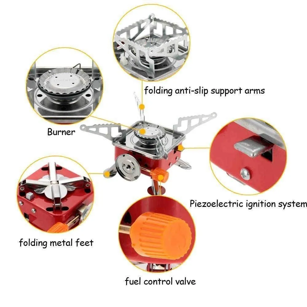 Travelling Square-Shaped Folding Premium collection – Furnace Stove Portable Camping Product Name: Rapid shipping