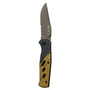 Trekker Xlt Knife Serr Ss/green