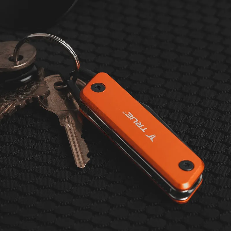 True Orange 8CR13MOV Stainless Steel 4.5 in. Modern Folding Knife
