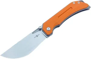 TwoSun Folding Knife TS472-14C28N Titanium G10 Handle Plain Edge Outdoor Camping Tool