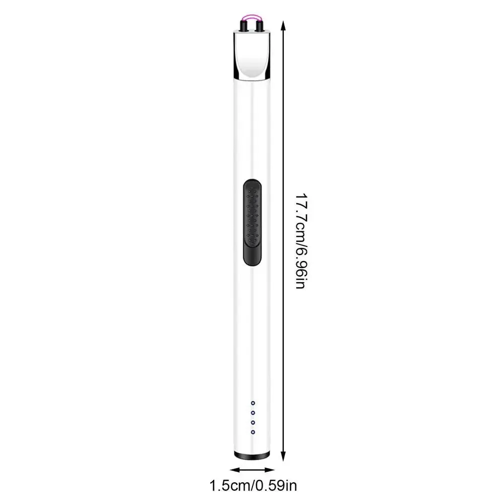 USB Electric Lighter Windproof Kitchen Lighter Rechargeable Arc Lighter Gas Stove Outdoor BBQ Candle Pulse Ignition Guns