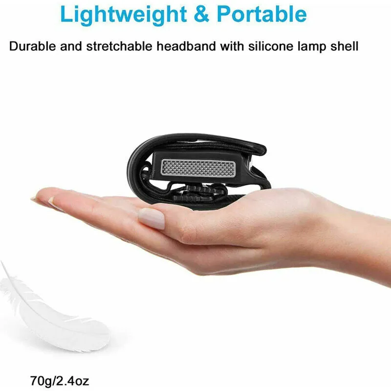USB Rechargeable COB LED Headlamp Flashlight Multipurpose Use