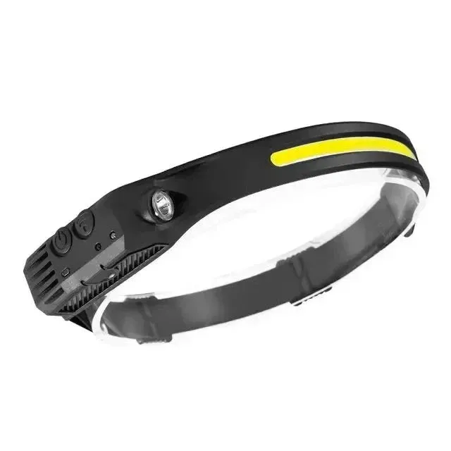 Usb Rechargeable Led Headlamp with Sensor
