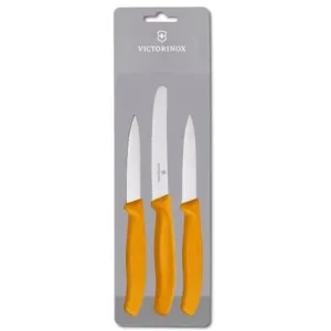 Victorinox Classic 3 Piece Paring Set Orange V6.7119.3