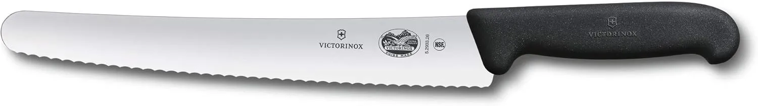 Victorinox Swiss Army 10-1/4" Serrated Bread Knife with Fibrox Handle