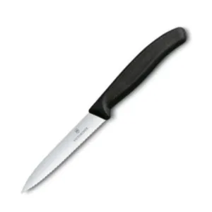 Victorinox Swiss Classic Paring Knife Serrated Black 10cm V6.7733