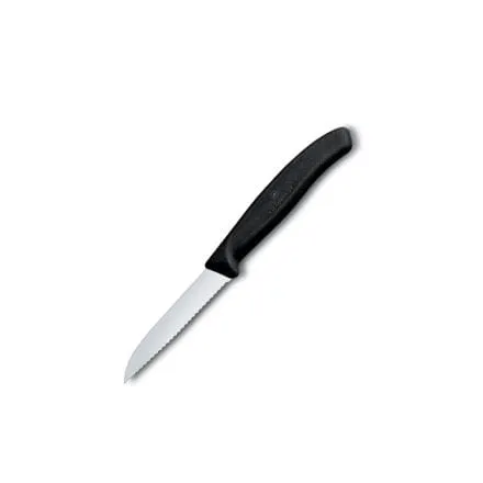 Victorinox Swiss Classic Paring Knife Serrated Black 8cm V6.7433