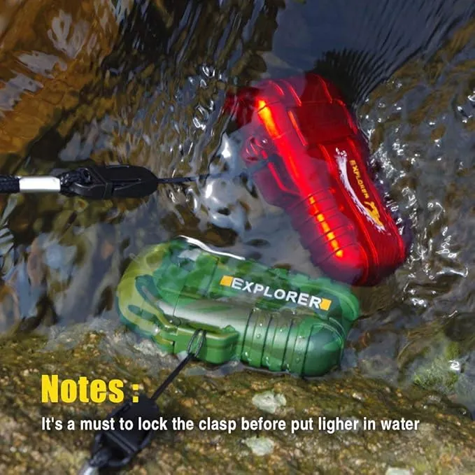Waterproof Flameless Electric Lighter-Dual Arc Plasma Beam Lighter-USB Rechargeable-Windproof-No Butane-Ideal Lighter for Indoor and Outdoor Activities (Camouflage)