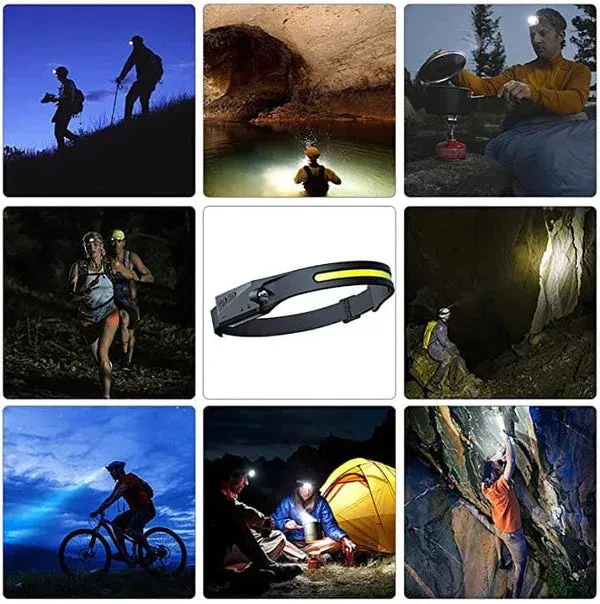 Wave Sensor Motion LED Headlamp