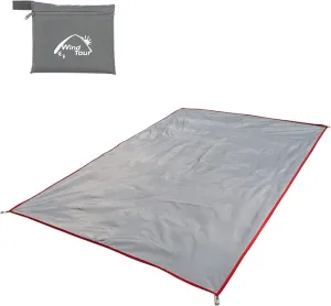 Wind Tour Portable Multifunctional Outdoor Camping Tarp Groundsheet Footprint Lightweight Floor and Ground Tarps for Camping Hiking with Carry Bag (70.9" x 83")