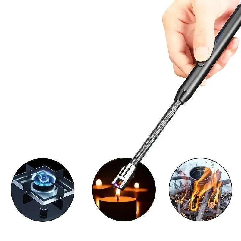 Windproof Rechargeable Arc USB Lighter