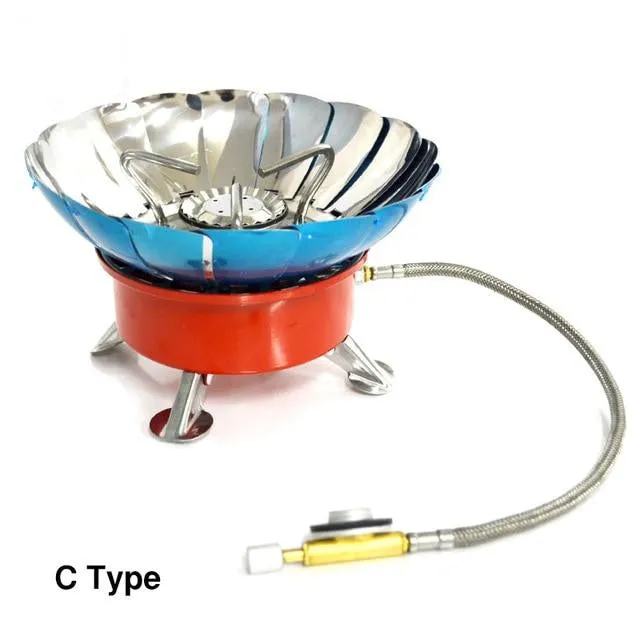 Windproof Stove Cooker Cookware Gas Burner