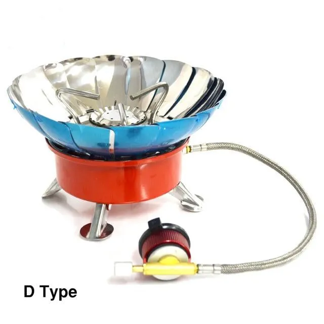 Windproof Stove Cooker Cookware Gas Burner