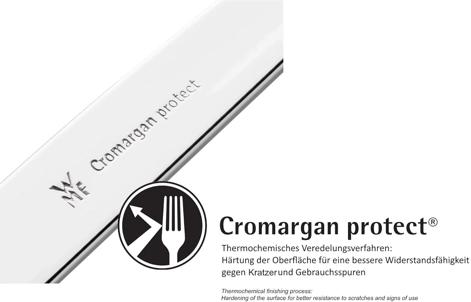 WMF Corvo Cromargan Protect Cutlery Set for 12 People, Silver, 66-Piece