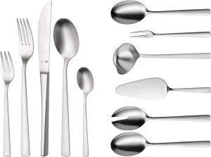 WMF Corvo Cromargan Protect Cutlery Set for 12 People, Silver, 66-Piece