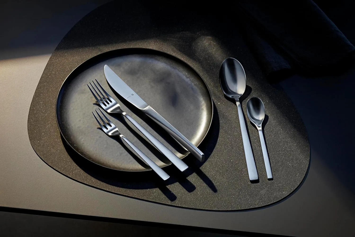 WMF Corvo Cromargan Protect Cutlery Set for 12 People, Silver, 66-Piece