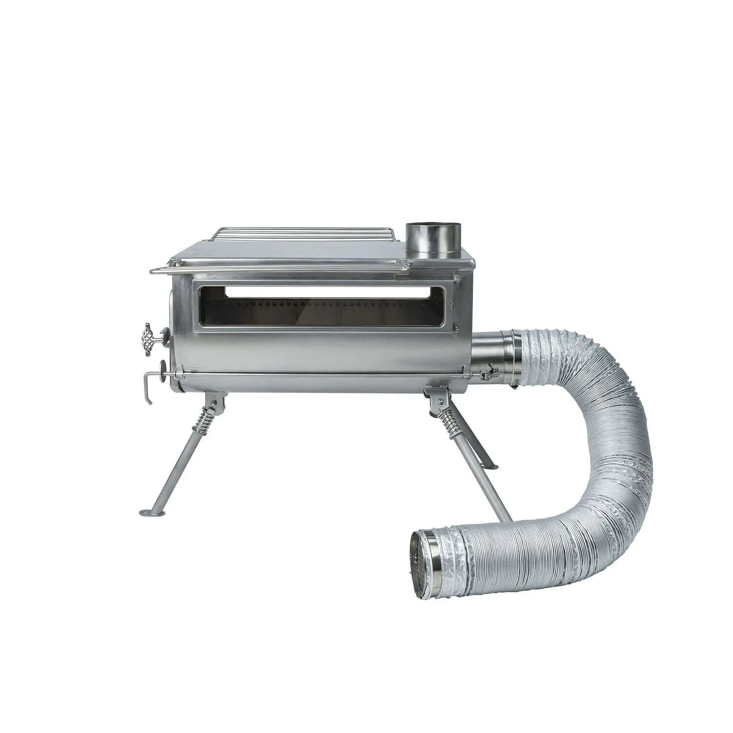 Woodlander Double View Plus | External Air Portable Stove | Winnerwell
